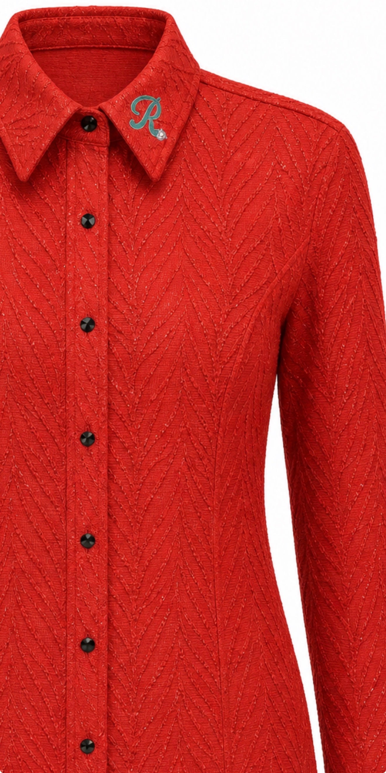 CRIMSON CREST ZIP UP