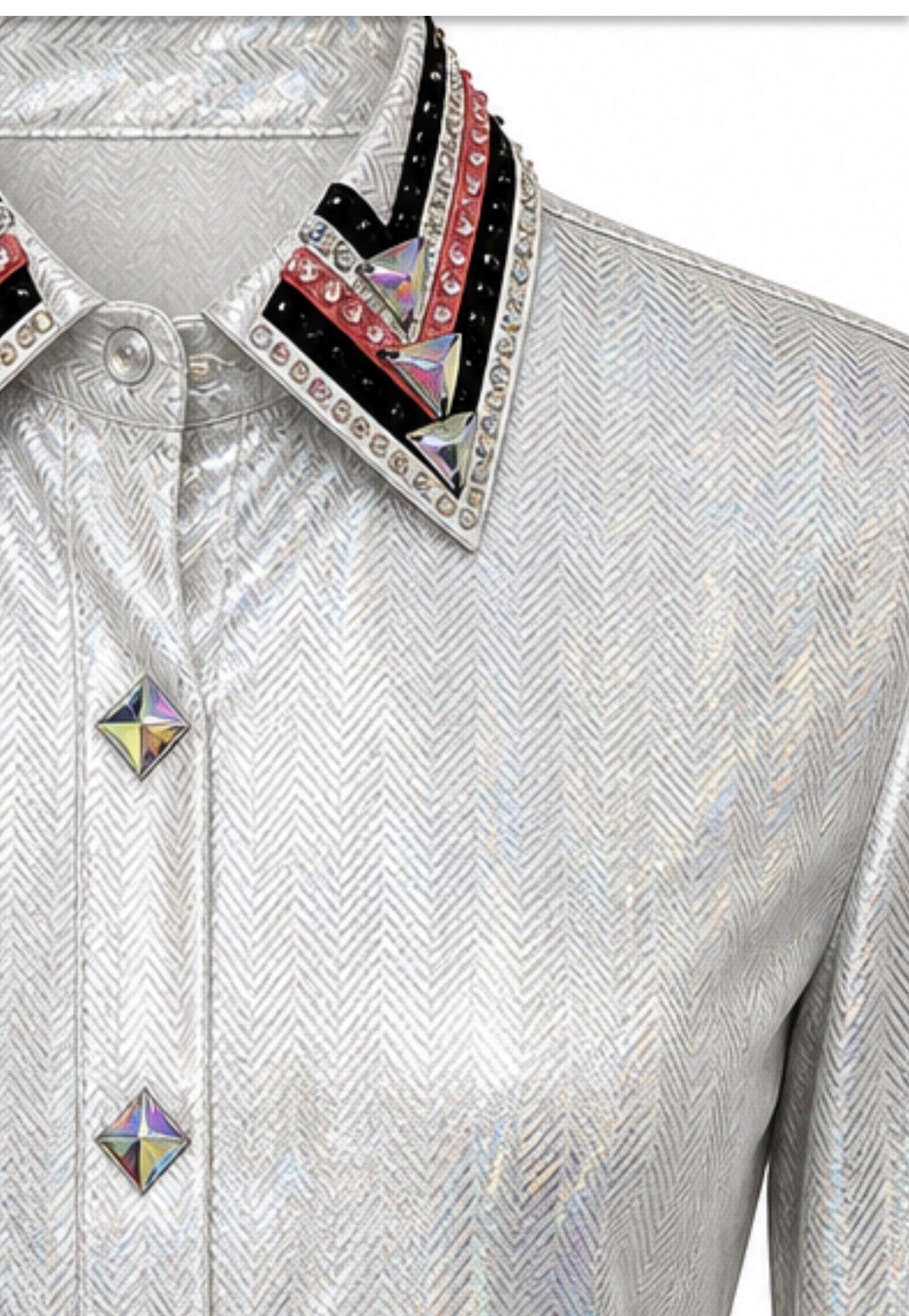 THE DOLLY SPARKLE ZIP UP